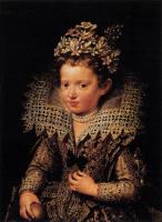 Pourbus, Frans the Younger - Portrait of Eleonora of Mantua as a Child